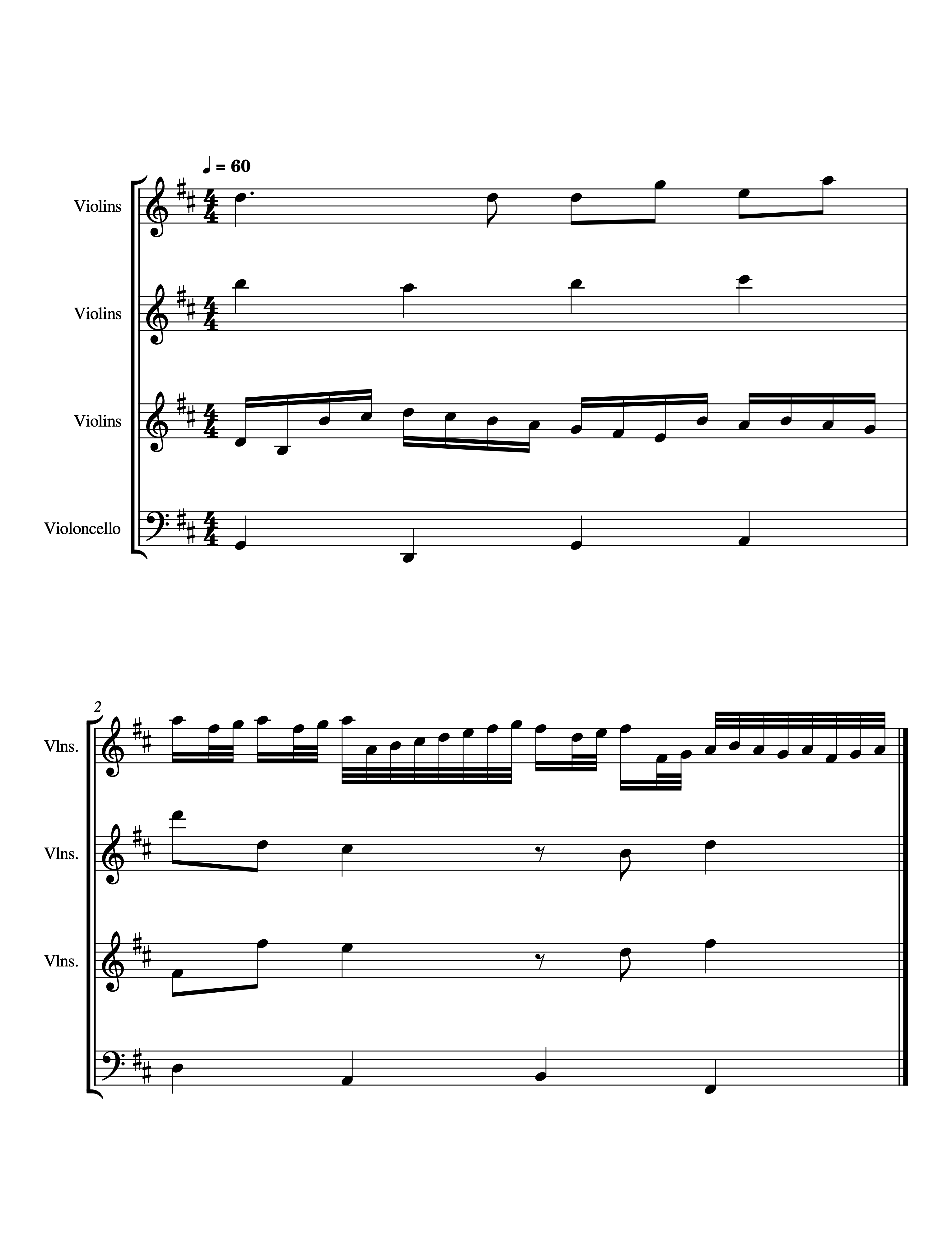 Traditional sheet music